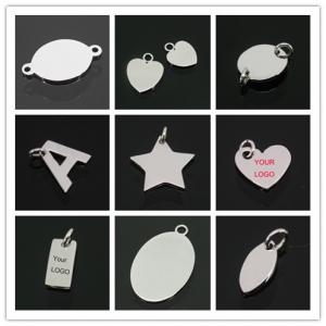 Stainless steel jewelry LOGO tag