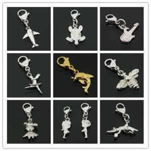 Stainless steel bracelet charm